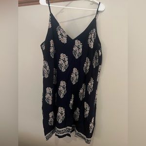 Navy Spaghetti strap dress
